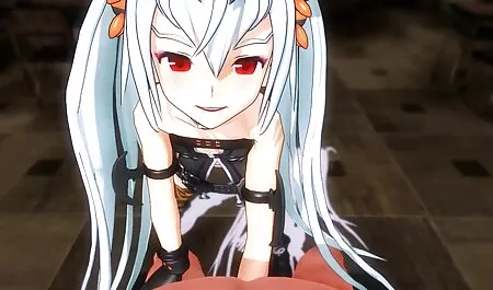 Plavuša je sretna zbog vrućeg tipa BBC-a film porno alina